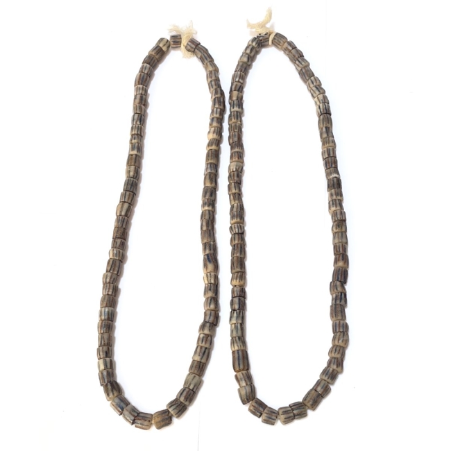Paire collier Krobo du GHANA